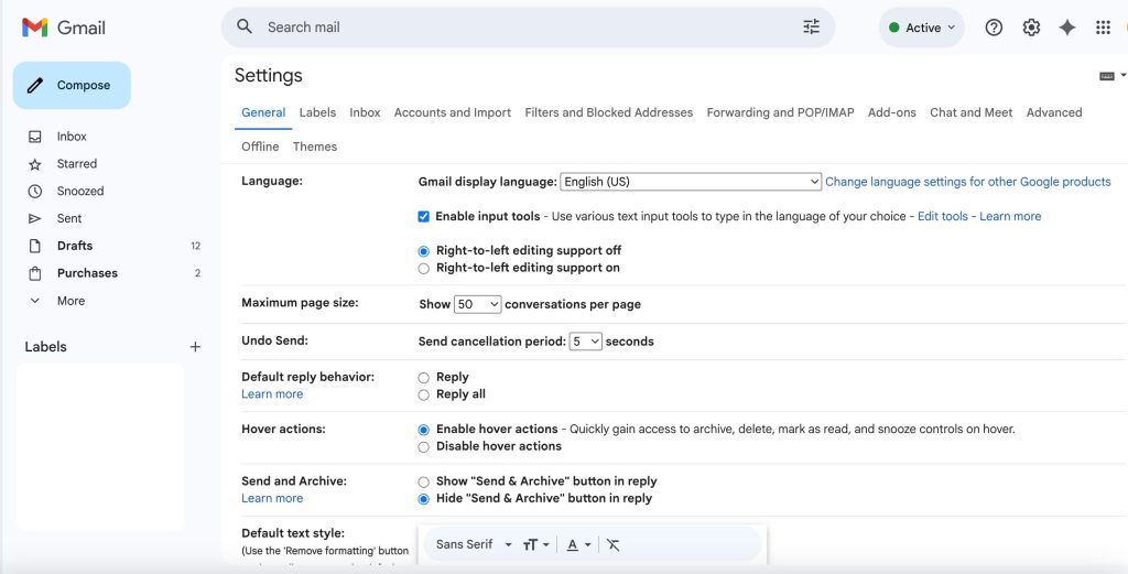 মেইল পাঠাতে সমস্যা